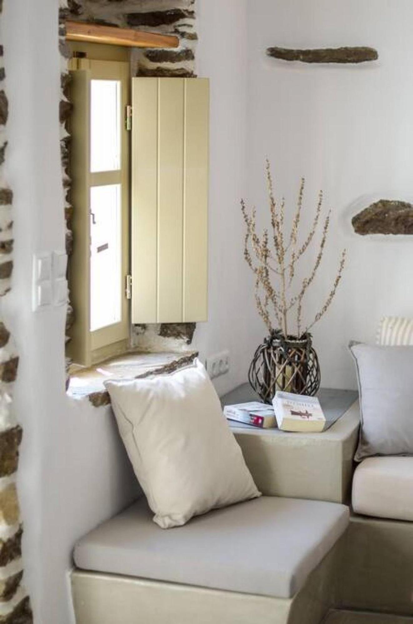 Villa Anthemion Naxos With Outdoor Jacuzzi Ano Sangrion المظهر الخارجي الصورة