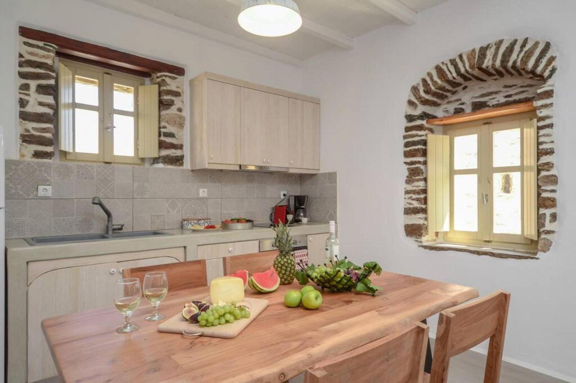 Villa Anthemion Naxos With Outdoor Jacuzzi Ano Sangrion المظهر الخارجي الصورة