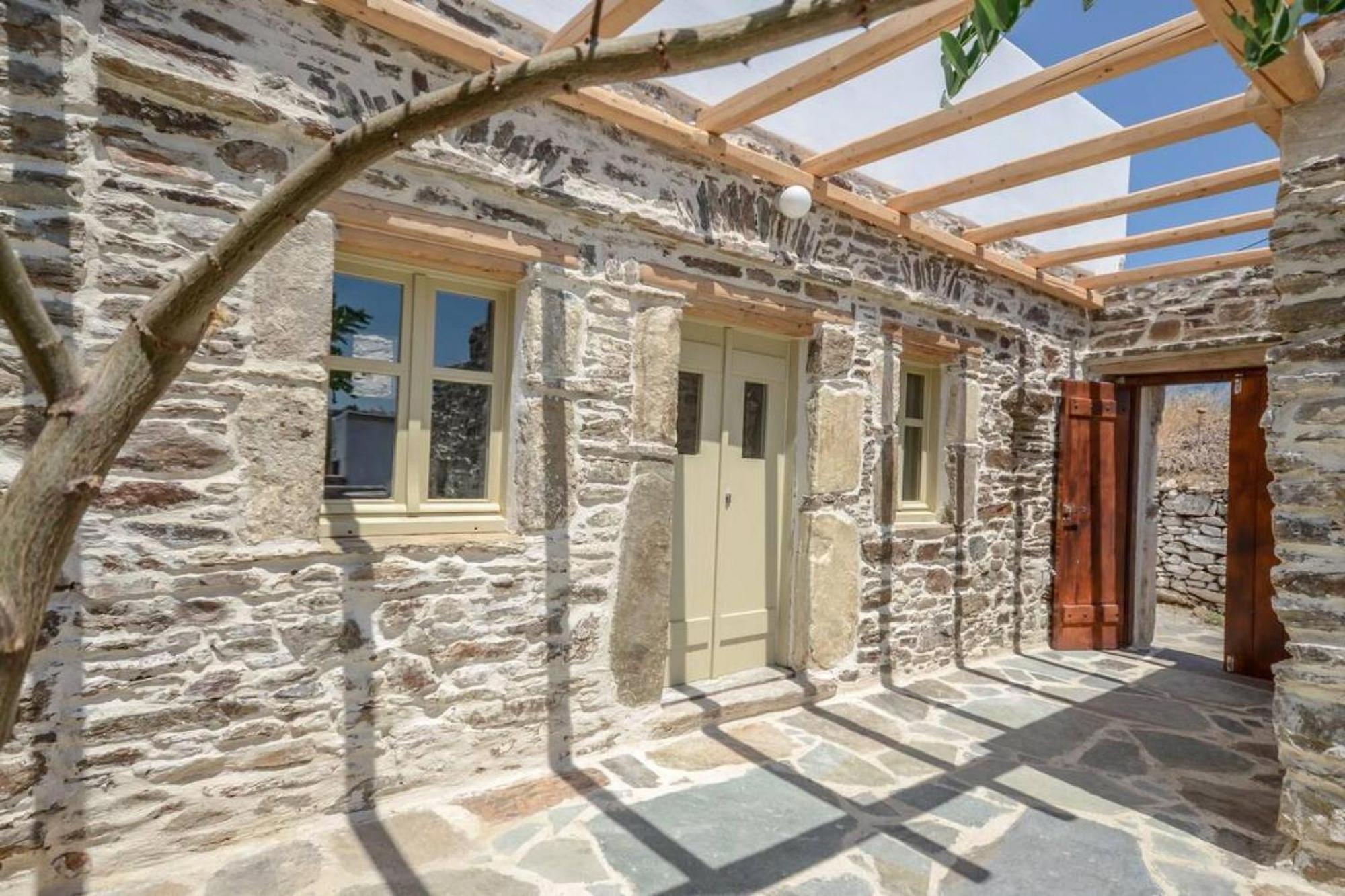 Villa Anthemion Naxos With Outdoor Jacuzzi Ano Sangrion المظهر الخارجي الصورة